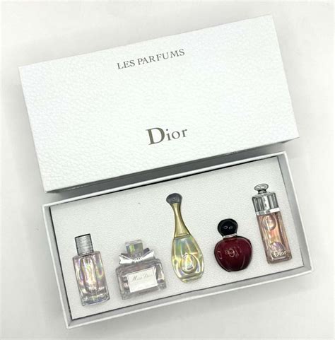 dior perfume gift set 5 bottle